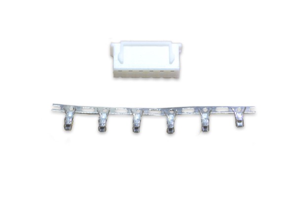 Ïðîñìîòð ôîòî... Ðàçúåì áàëàíñèðà 5S íà àêêóìóëÿòîð H-06 (6 òî÷åê, øàã 2,54 ìì)