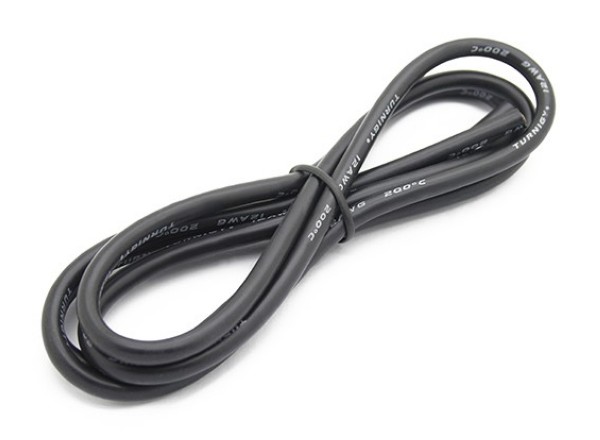 Ïðîñìîòð ôîòî... Ïðîâîä â ñèëèêîíîâîé èçîëÿöèè 22AWG, öâåò ÷¸ðíûé (1 ìåòð)