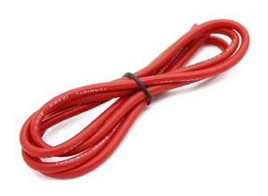 Подробнее... Провод в силиконовой изоляции 8AWG, цвет красный (1 метр)