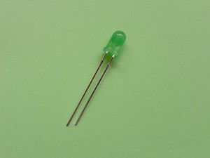 Подробнее... Светодиод зелёный 5 мм