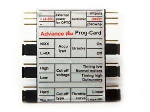 Ïîäðîáíåå... Êàðòà ïðîãðàììèðîâàíèÿ Advance plus Prog-Card