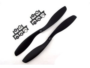 Подробнее... Винты воздушные облегчённые (комплект CW + CCW) 9х4,7